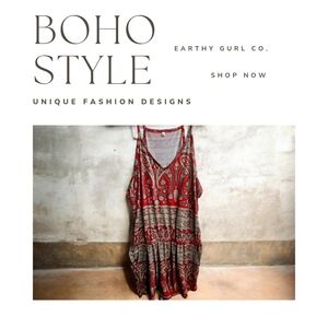 Jumper | Shorts | Comfy | Red Paisley | Sleeveless